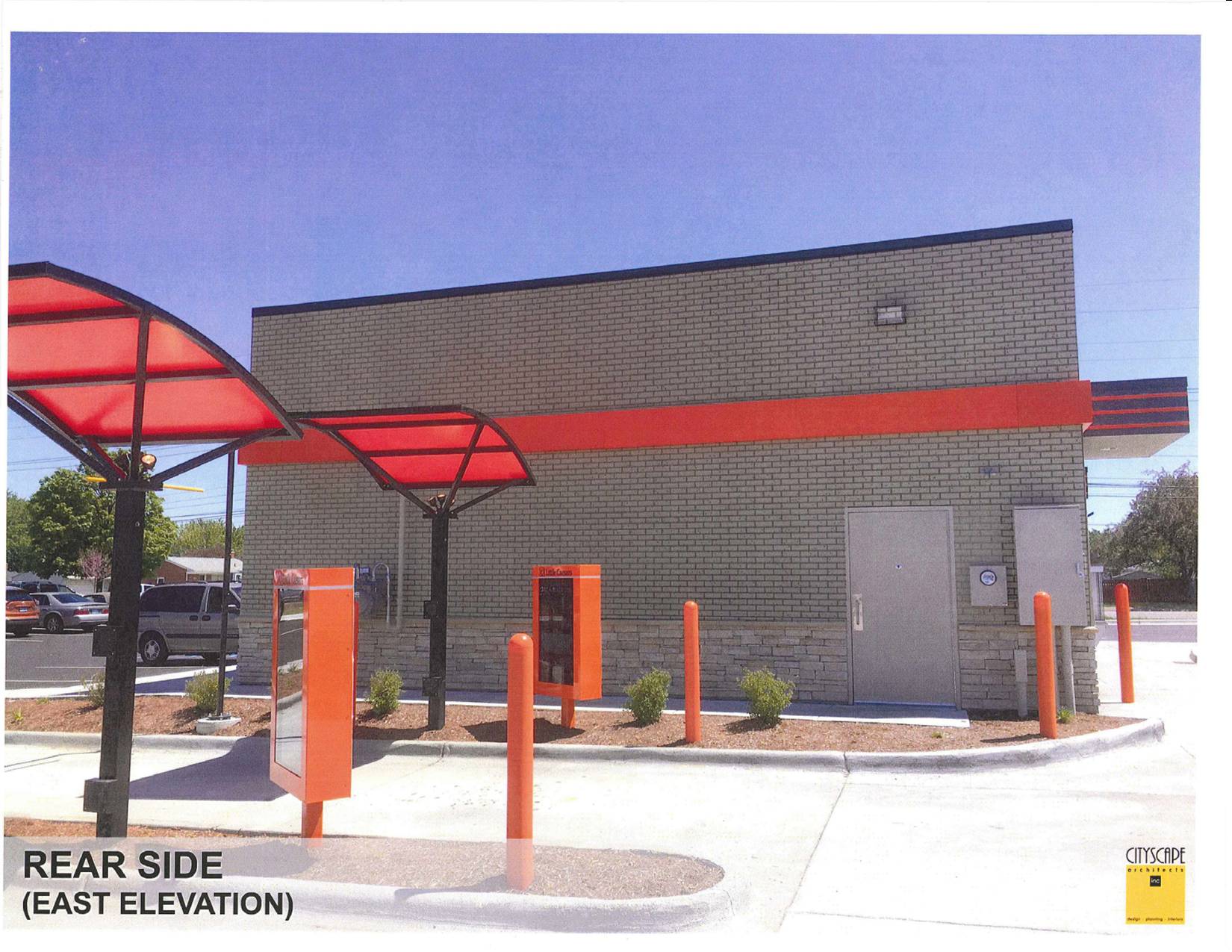 Little Caesars drive-thru